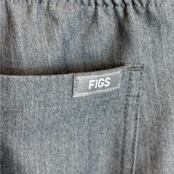 Figs Livingston Basic Scrub Pants in Graphite XXS - Picture 5 of 9